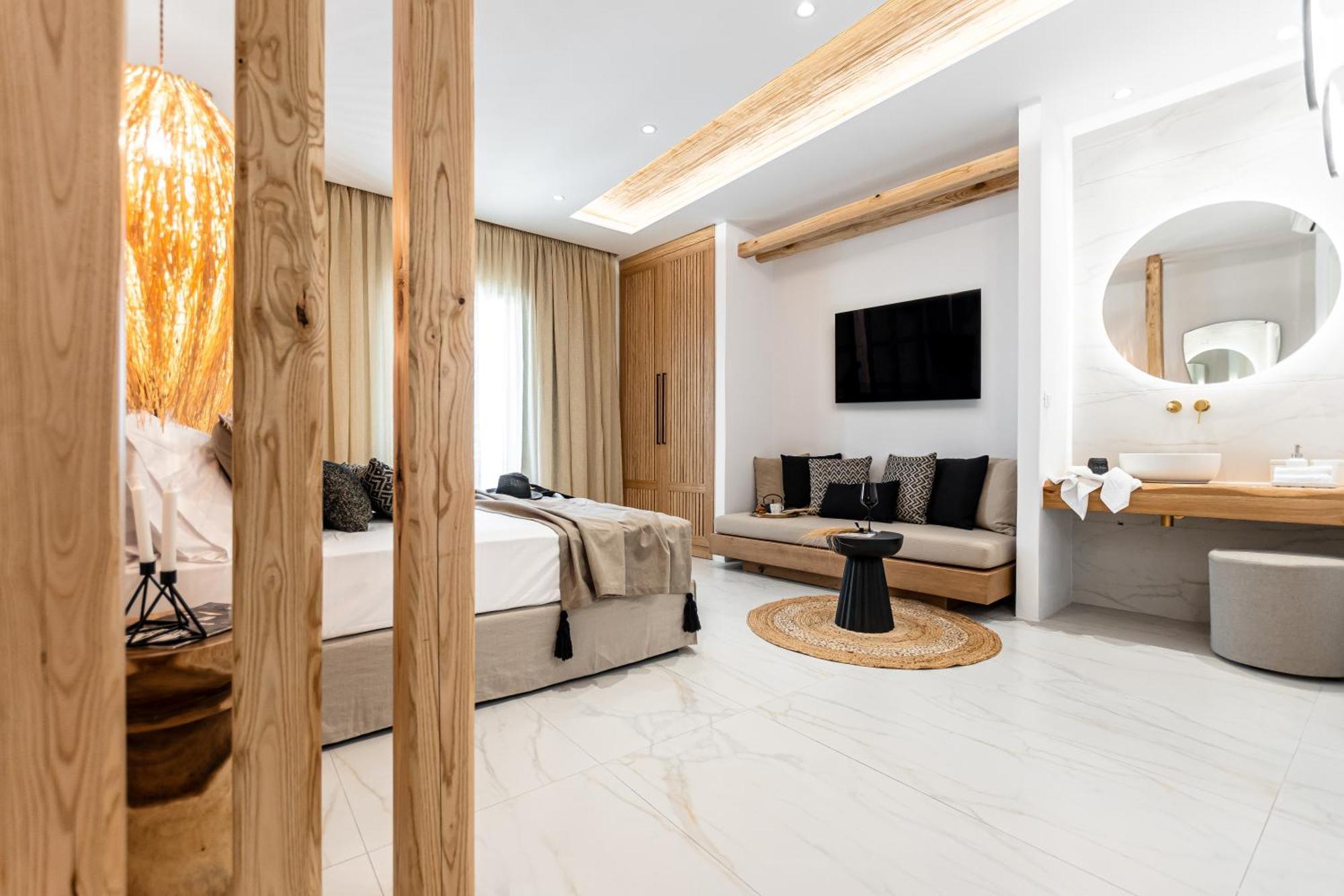 V Luxury Apartments Naxos Naxos City Buitenkant foto